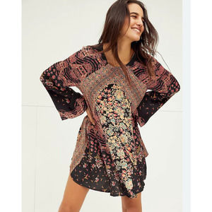 FREE PEOPLE STEVIE PRINTED TUNIC
